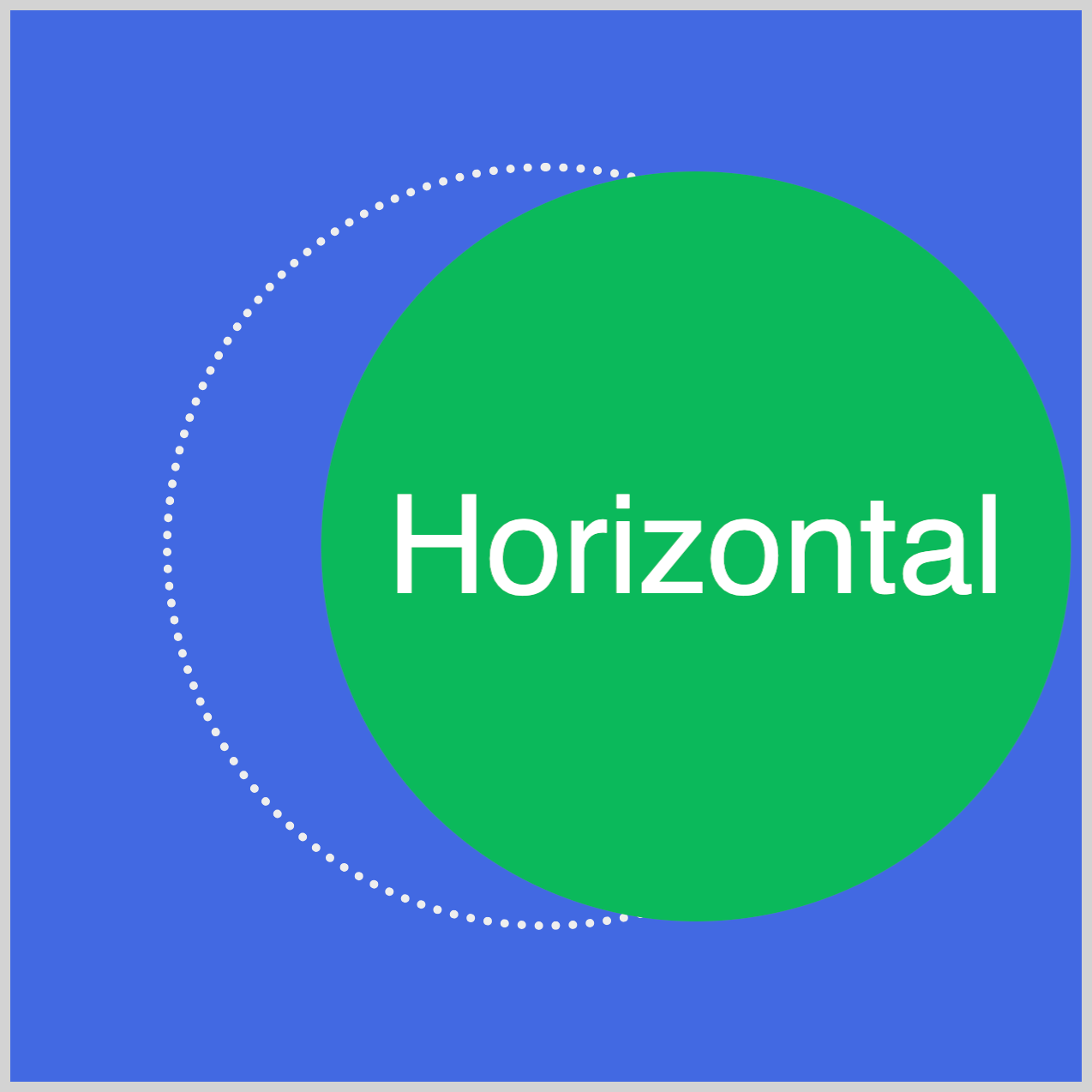 3D Horizontal - Move to the Right