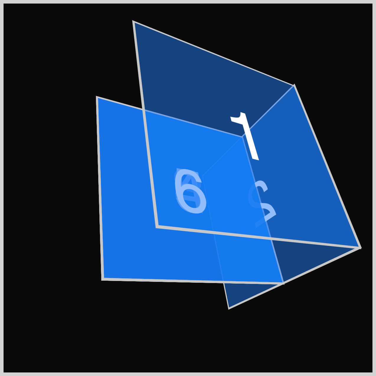 CSS 3D Cube - Right 2 Face