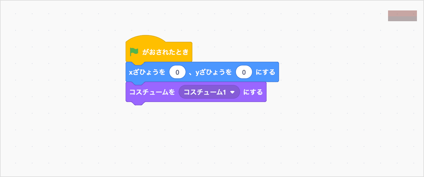 1-2みどりのはたがおされたとき、ざひょうとコスチュームをしていする