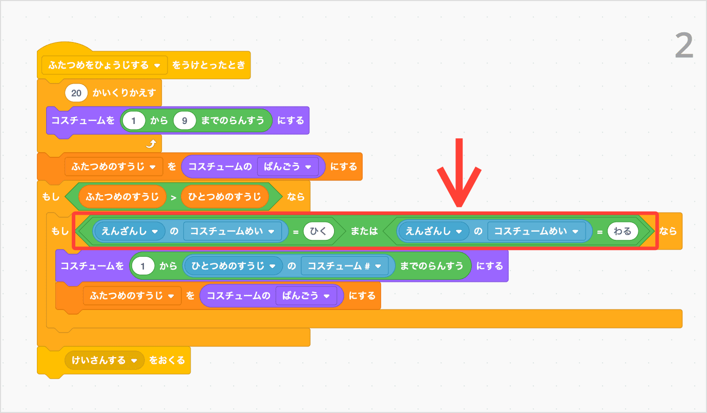 または、えんざんしがわるとひとしいなら