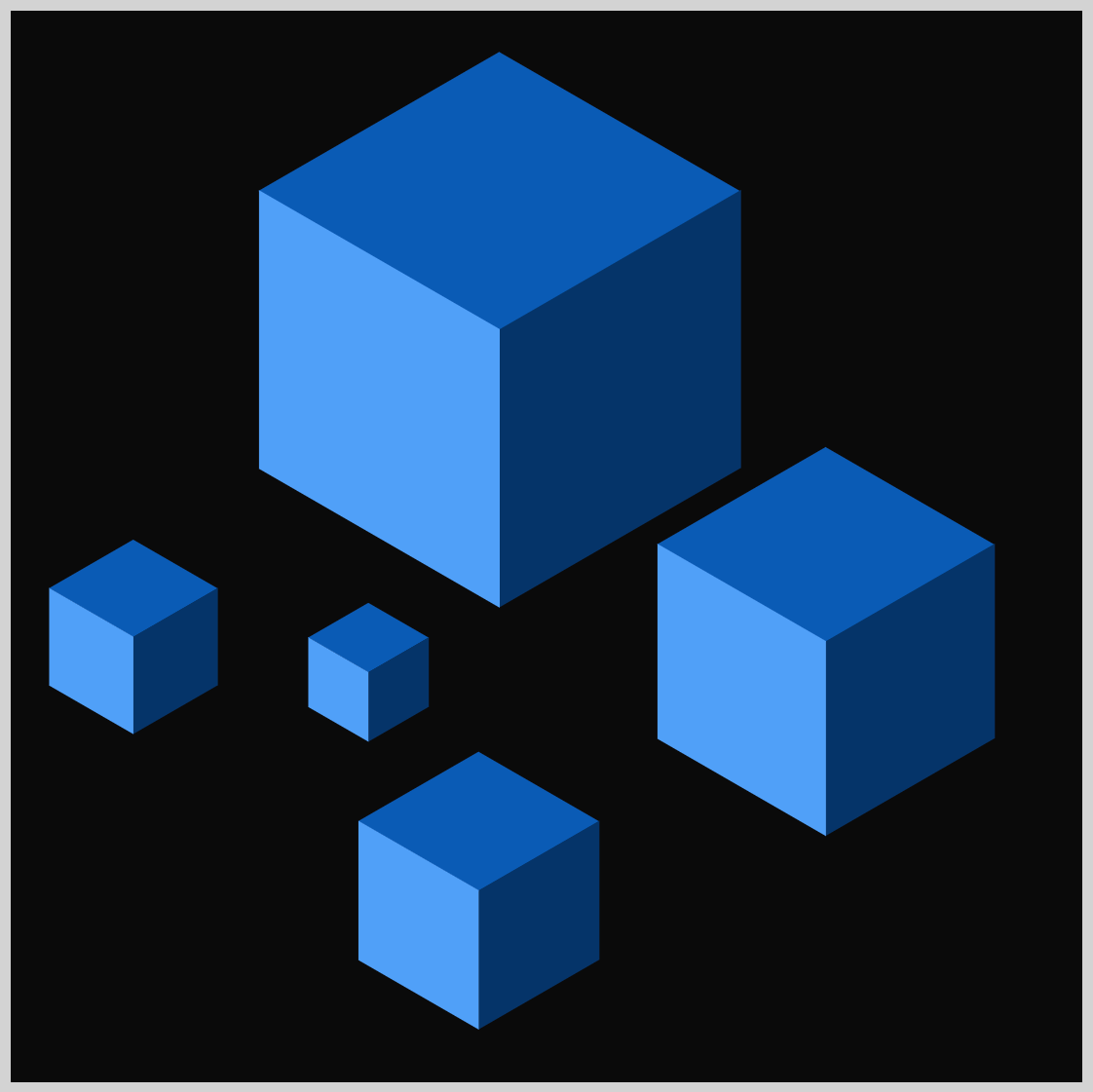 Multiple Isometric Cubes - Preview